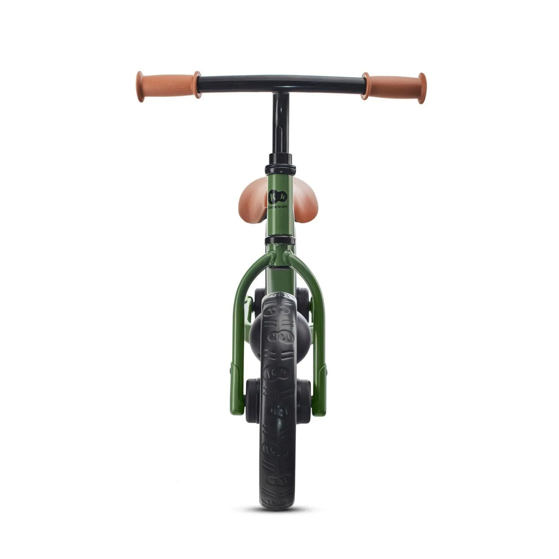 Bicicleta fara pedale, kinderkraft - 2way next, portocaliu, 12inch, light green