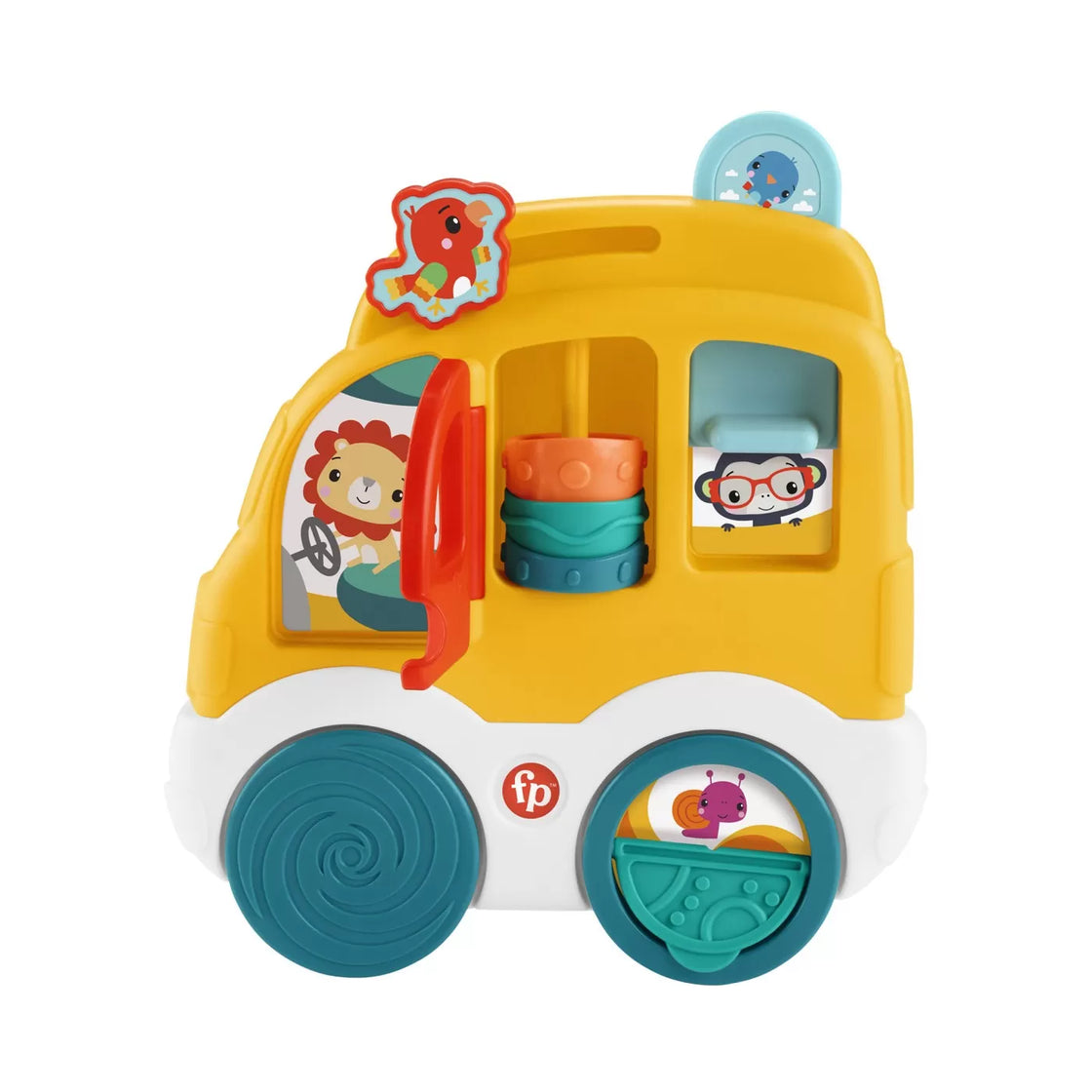 Fisher price animal friends centru de activitati masinuta