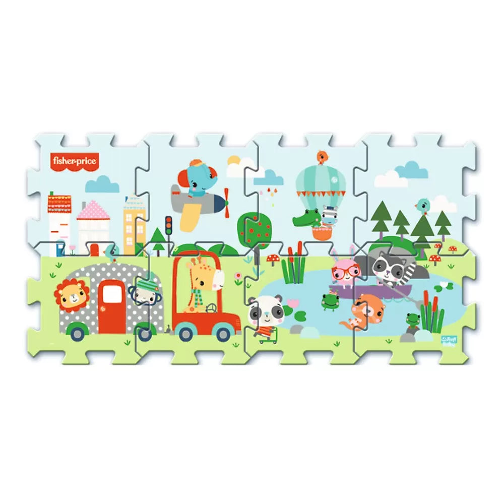 Puzzle trefl dn spuma fisher price prietenii simpatici