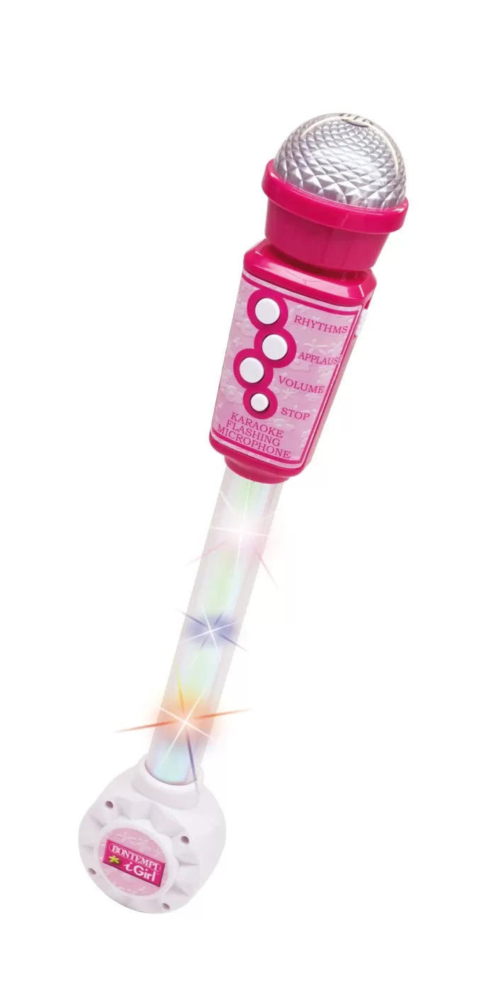 Bontempi microfon cu lumini girl