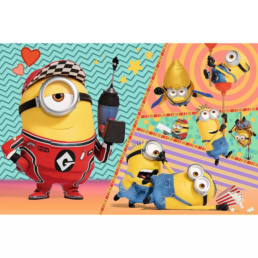Puzzle trefl 4in1 despicable me 4 minionii trazniti