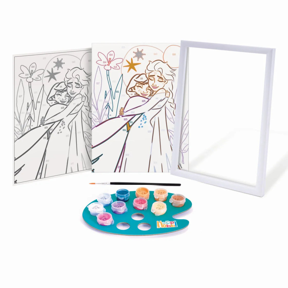 Picteaza si inrameaza disney frozen