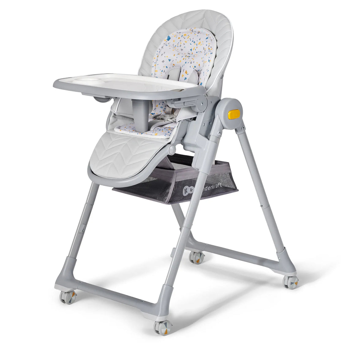 Scaun de masa kinderkraft lastree,  2 in 1, transformabil, grey