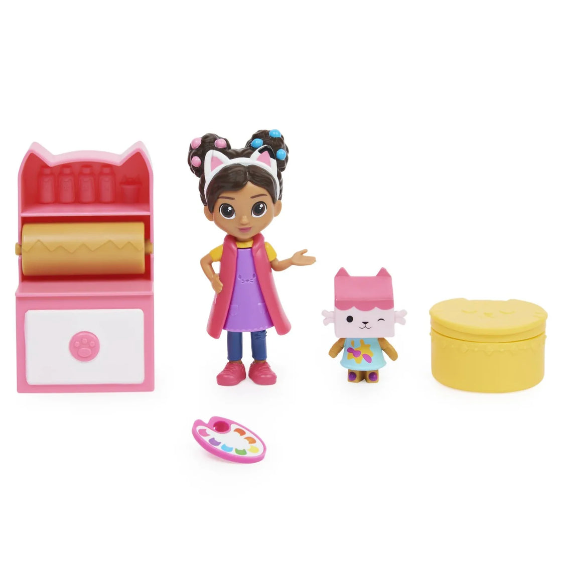 Gabbys dollhouse set studioul de arta al lui gabby