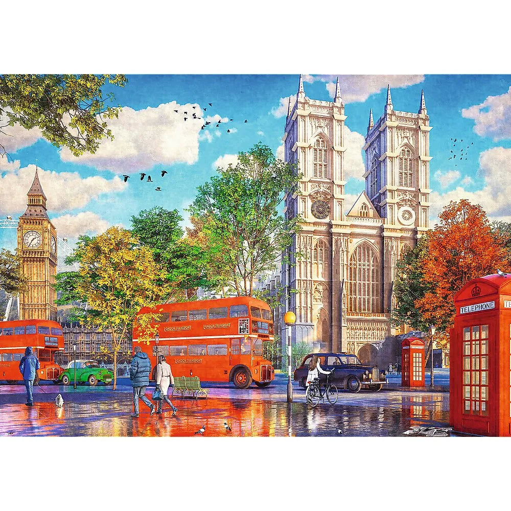 Puzzle trefl 1000 premium plus tea time vedere din londra
