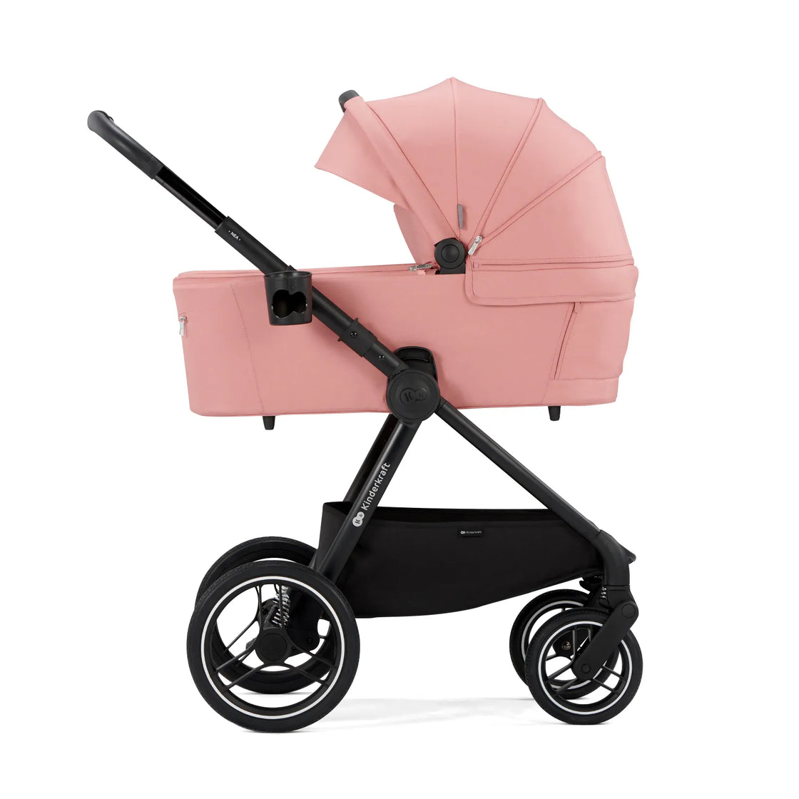 Carucior multifunctional kinderkraft nea, 2 in 1, ash pink
