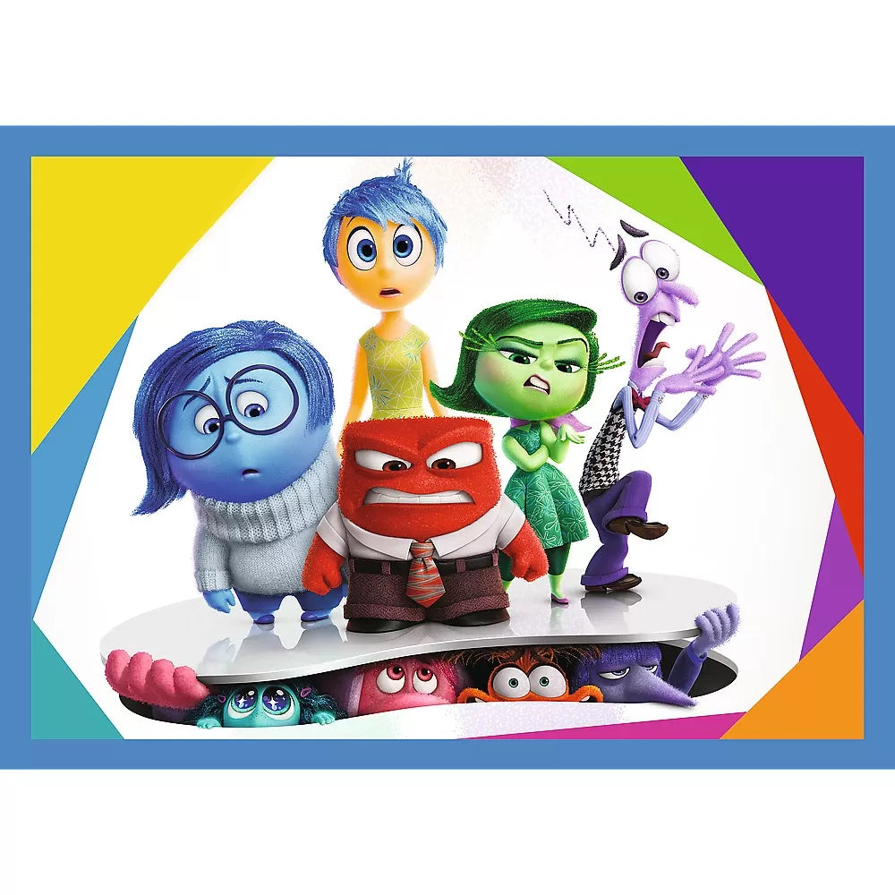 Puzzle trefl 4in1 disney inside out 2 o lume plina de emotii