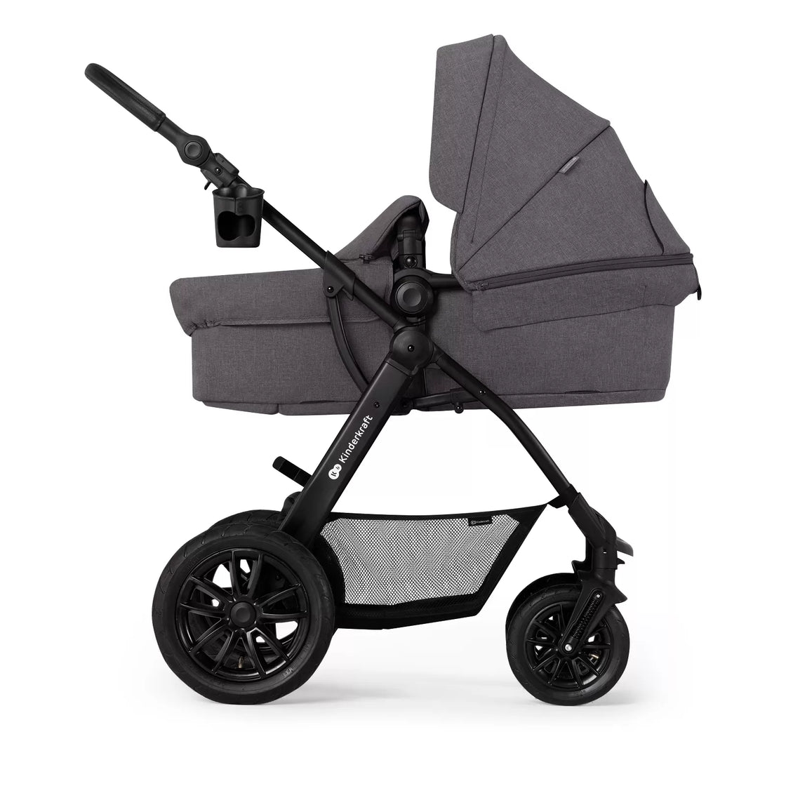 Carucior multifunctional kinderkraft xmoov, 3 in 1, dark grey