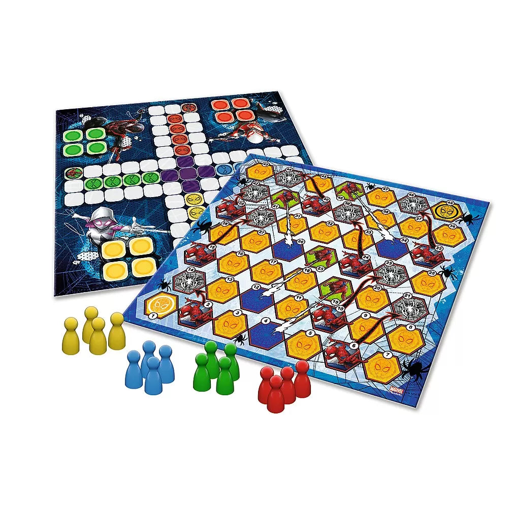 Joc spiderman 2in1 ludo si serpisori scari
