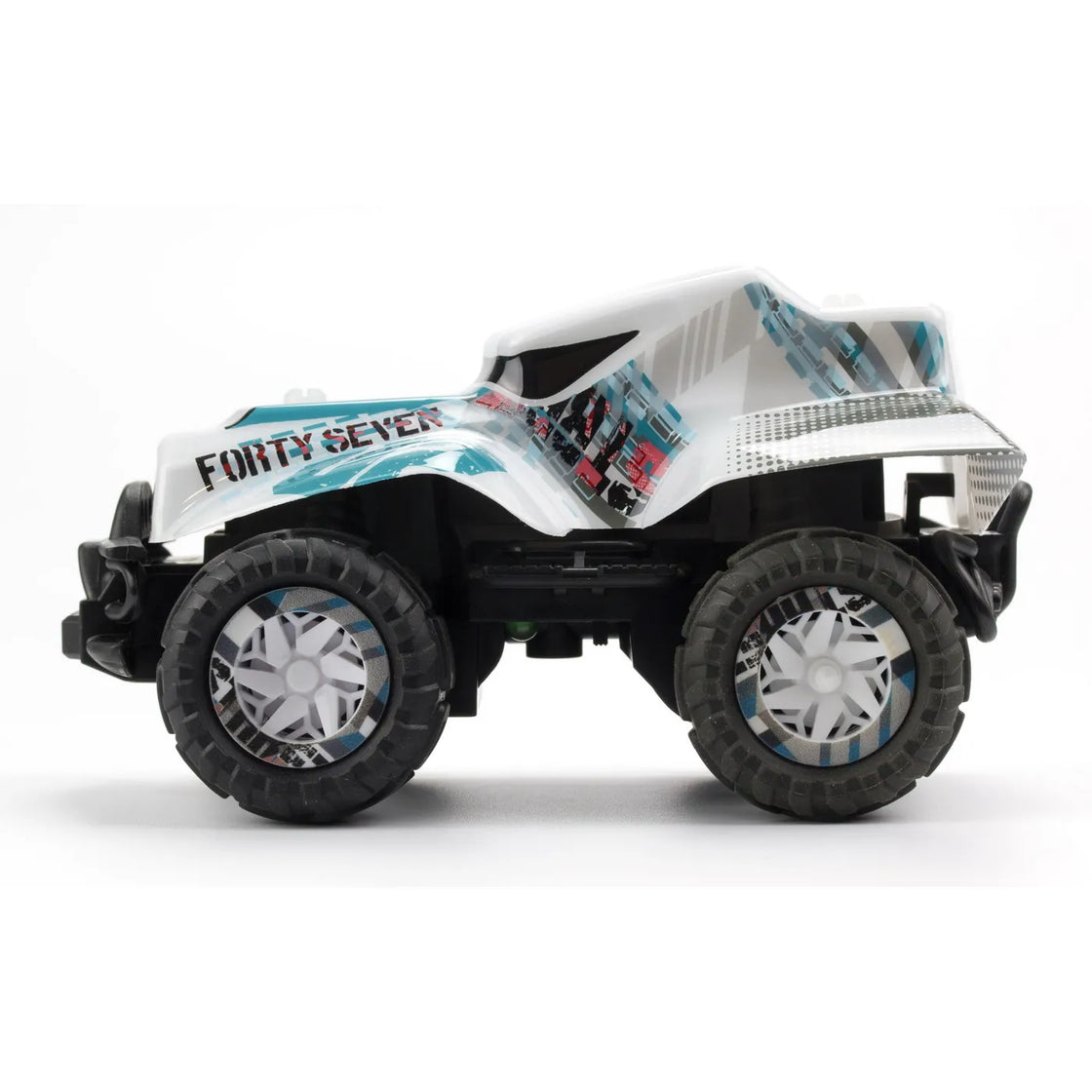 Silverit exost masina cu telecomanda x monster alba