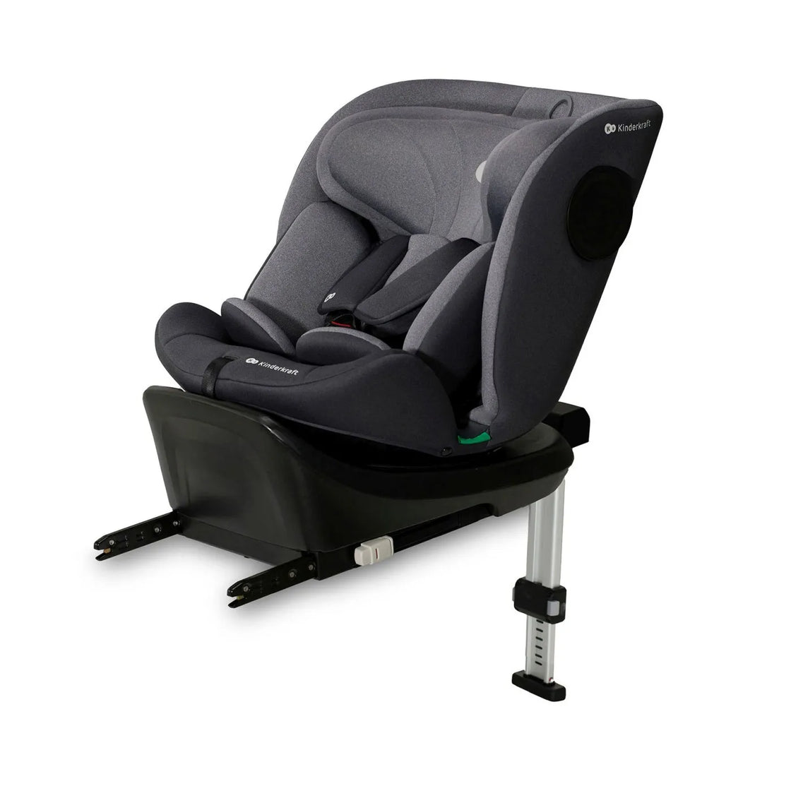 Scaun auto i-size, 40-150 cm, kinderkraft i-360, grey