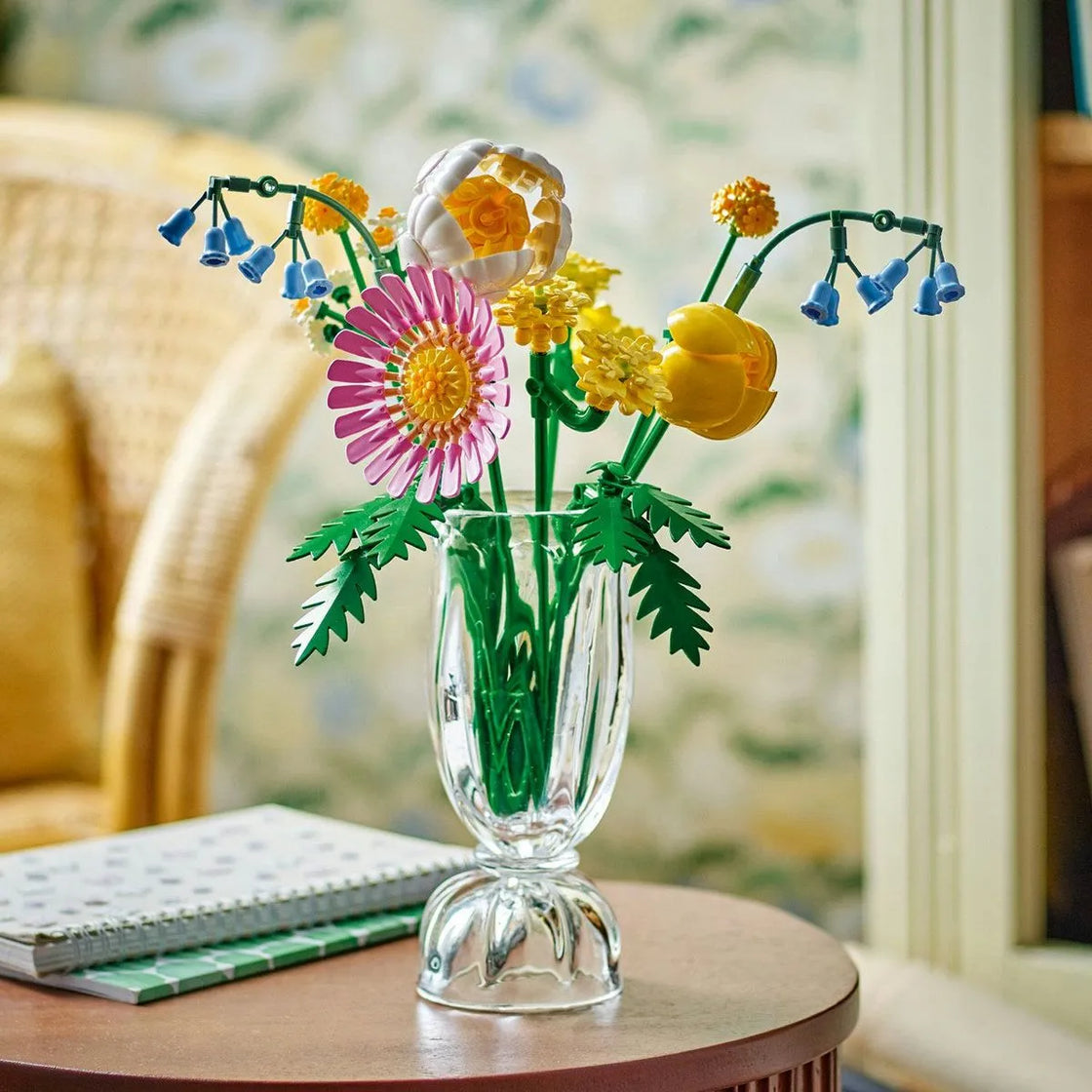 Lego botanicals mic buchet de flori pastel 10347