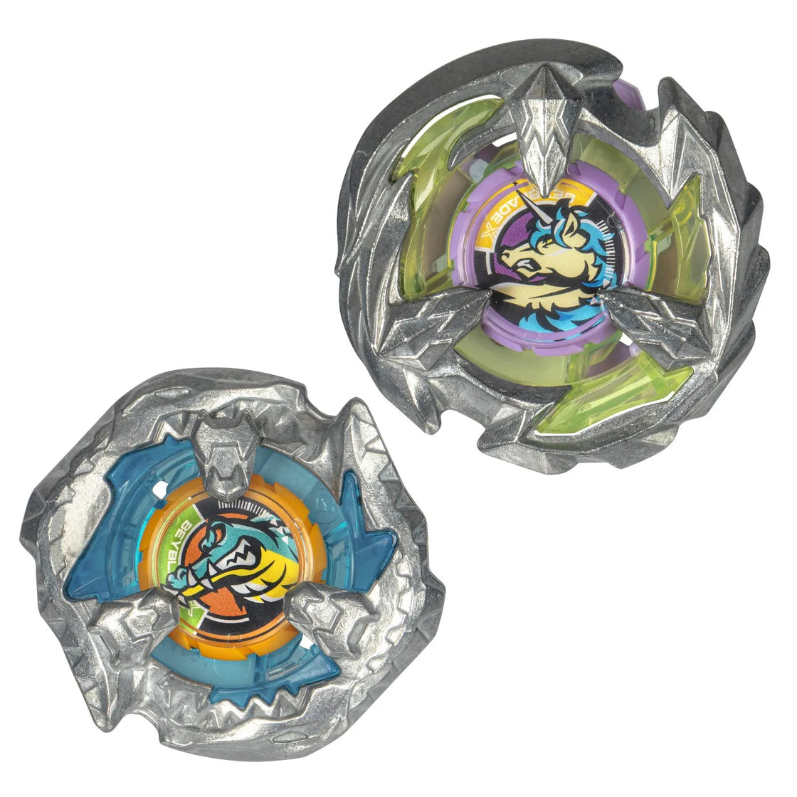Beyblade x pachet duo bite croc 3-60lf si sting unicorn 4-60p
