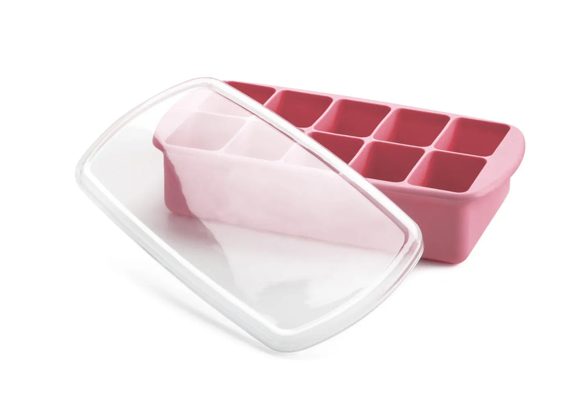Recipient refrigerare hrana bebe, melii, roz 59 ml x 10 cub