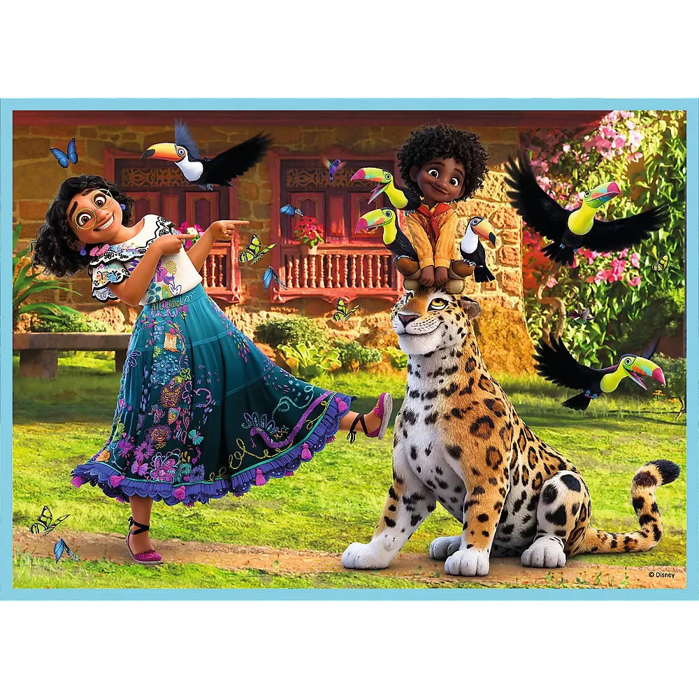 Puzzle trefl 4in1 encanto lumea magica