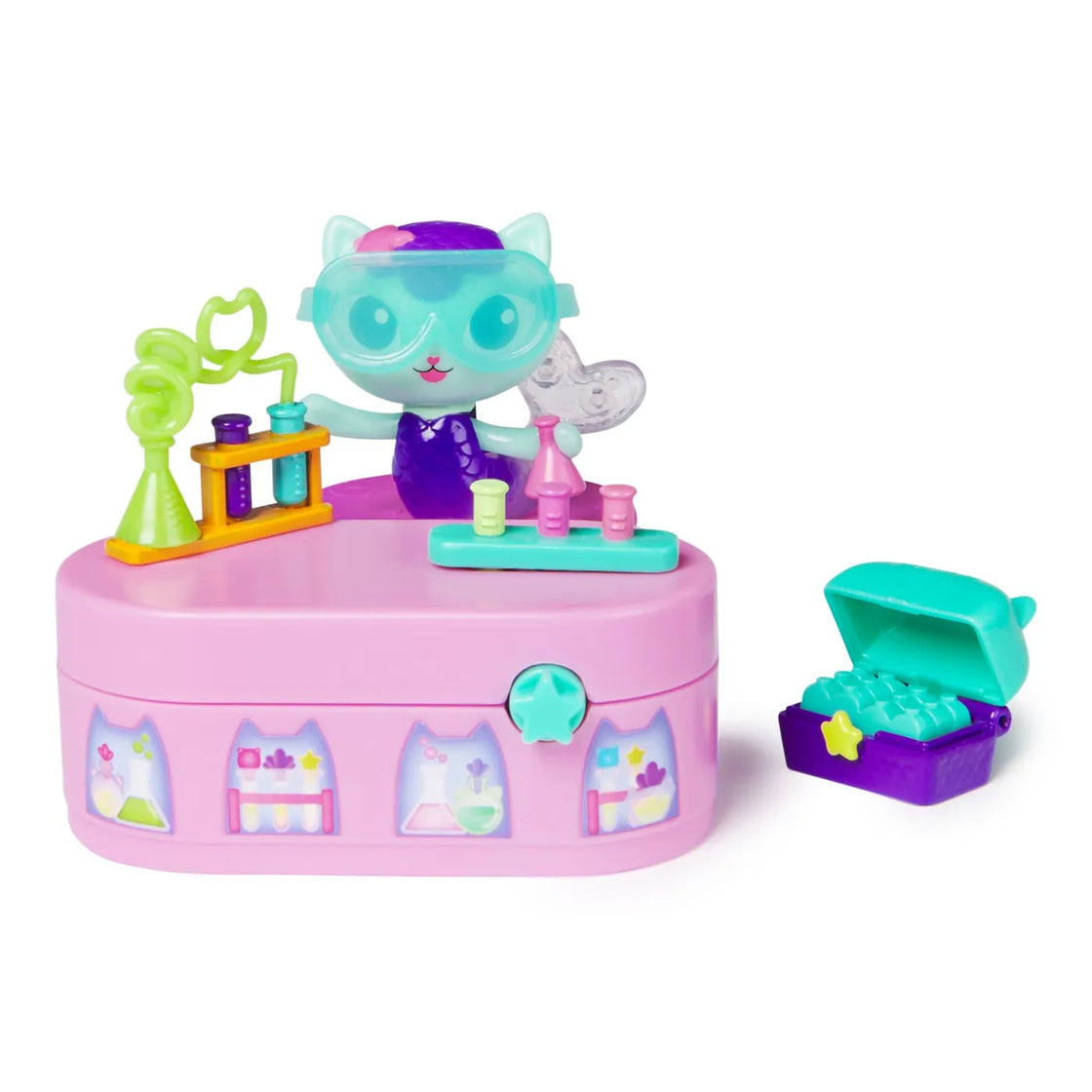 Gabbys dollhouse pisirena in camera cu potiuni
