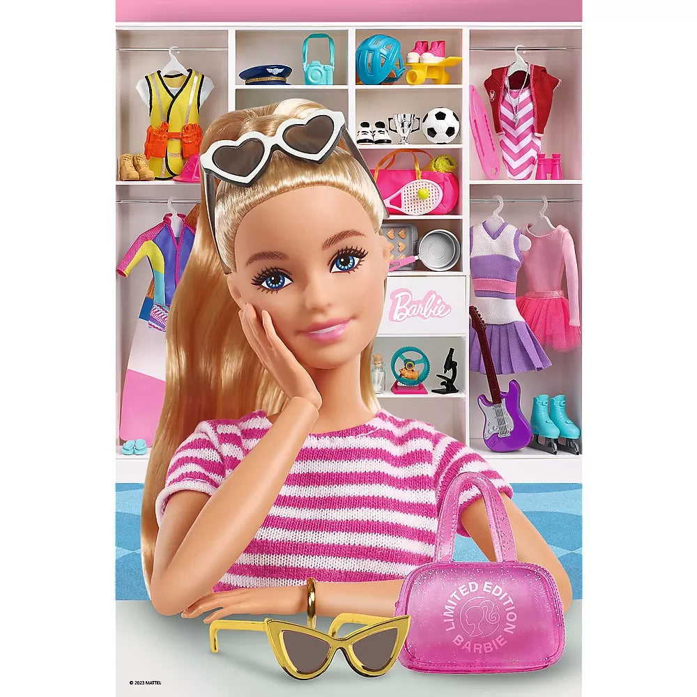 Puzzle trefl 100 barbie sa o cunoastem pe barbie
