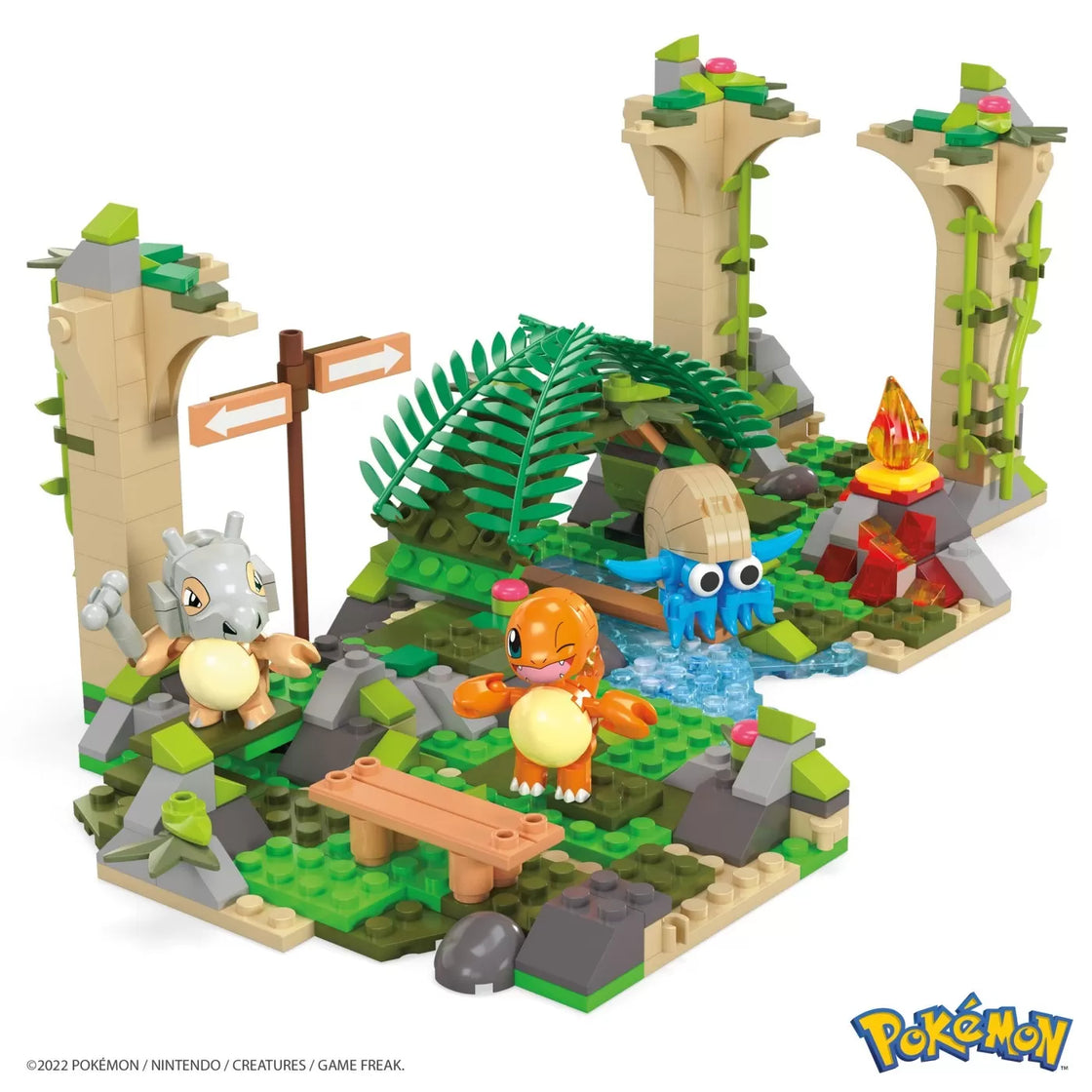 Pokemon mega construx ruinele junglei