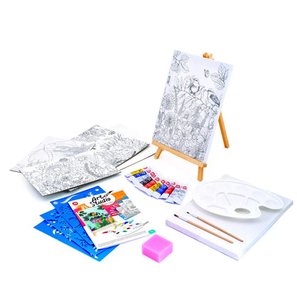 Atelierul de pictura art studio acrylic