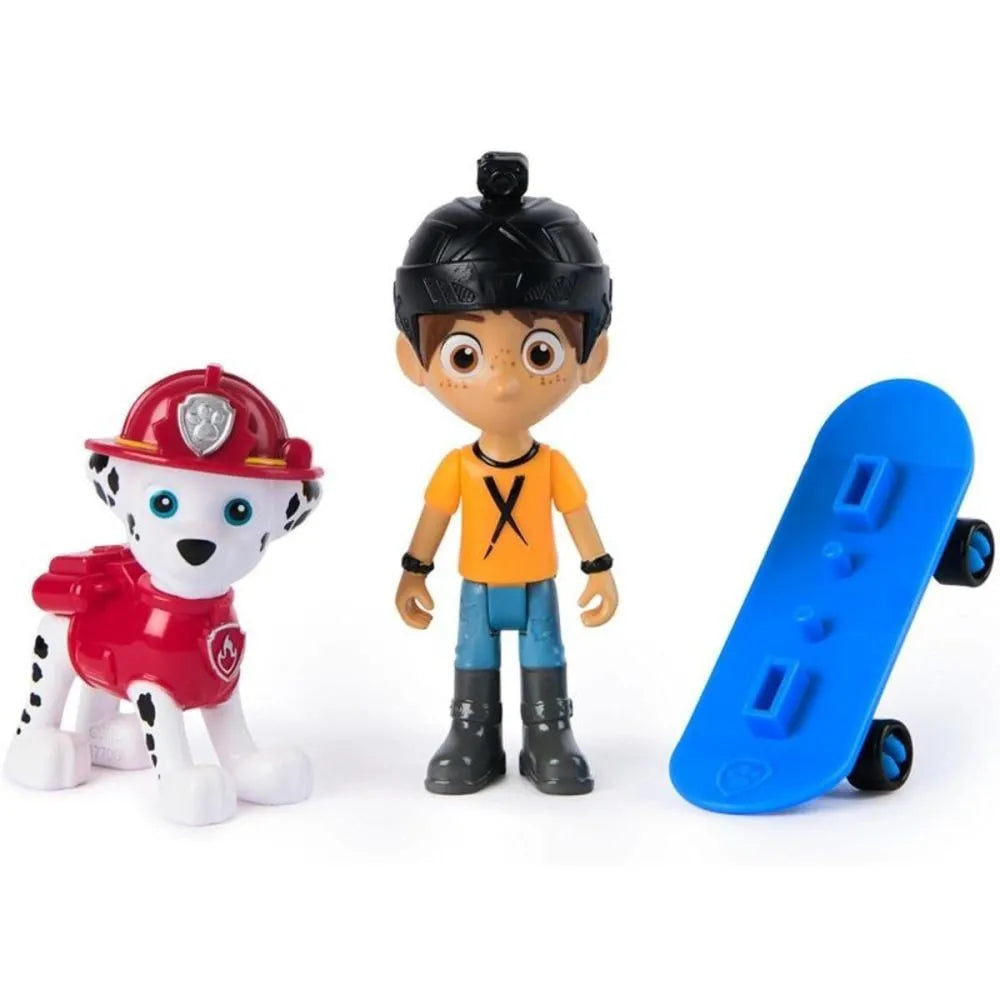 Patrula catelusilor set figurine eroi de salvare marshall si daring danny x