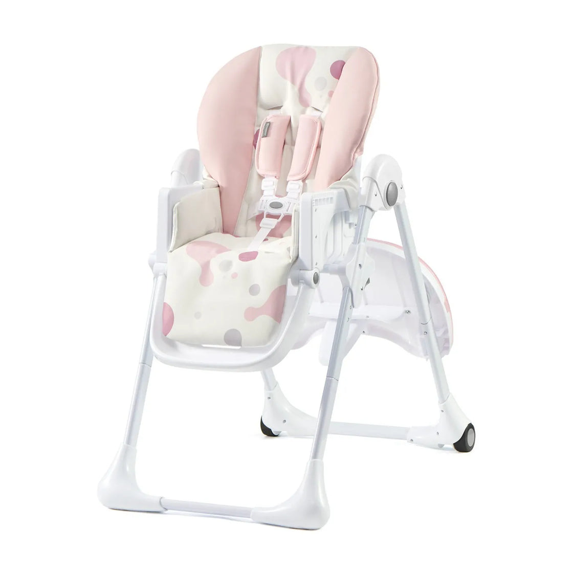 Scaun de masa kinderkraft yummy pliabil, pink