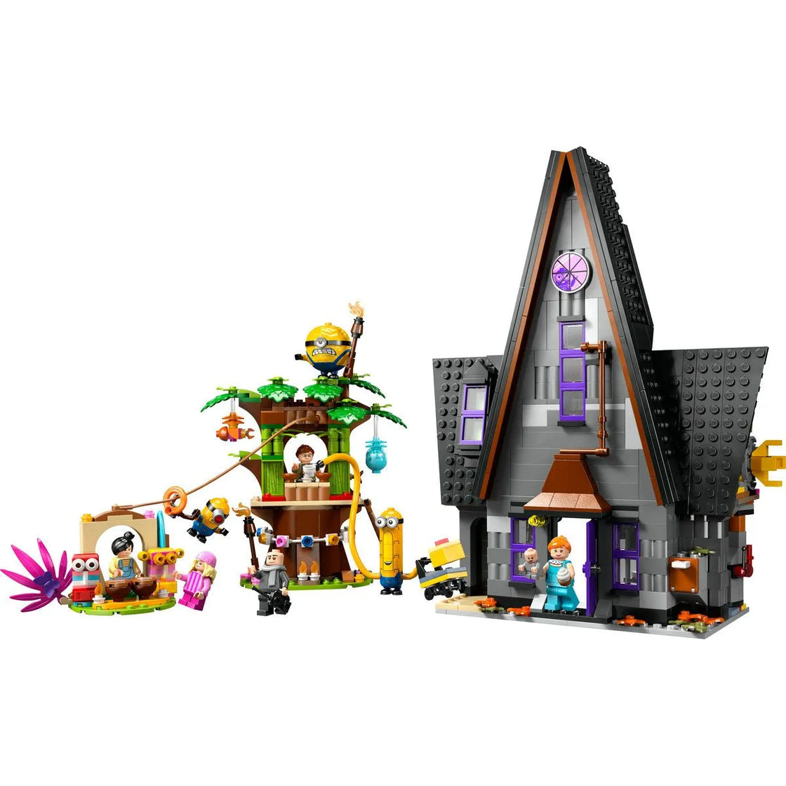 Lego despicable me4 resedinta de familie a lui gru si a minionilor 75583
