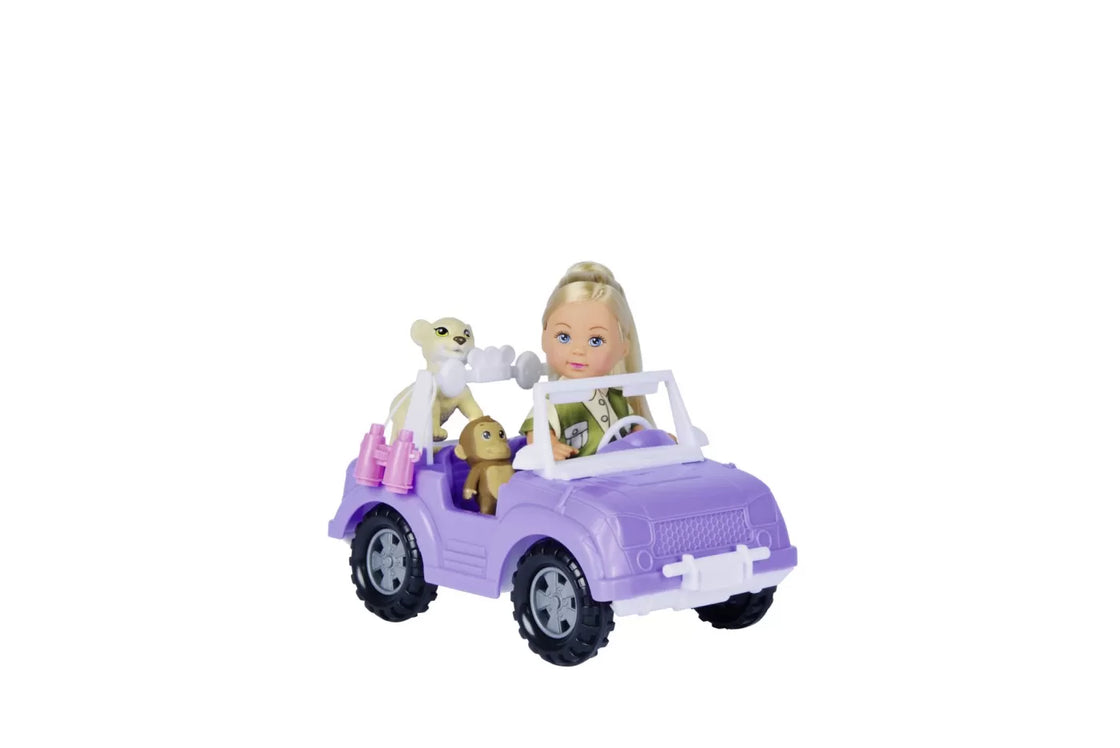 Evi love set papusa evi si vehicul safari