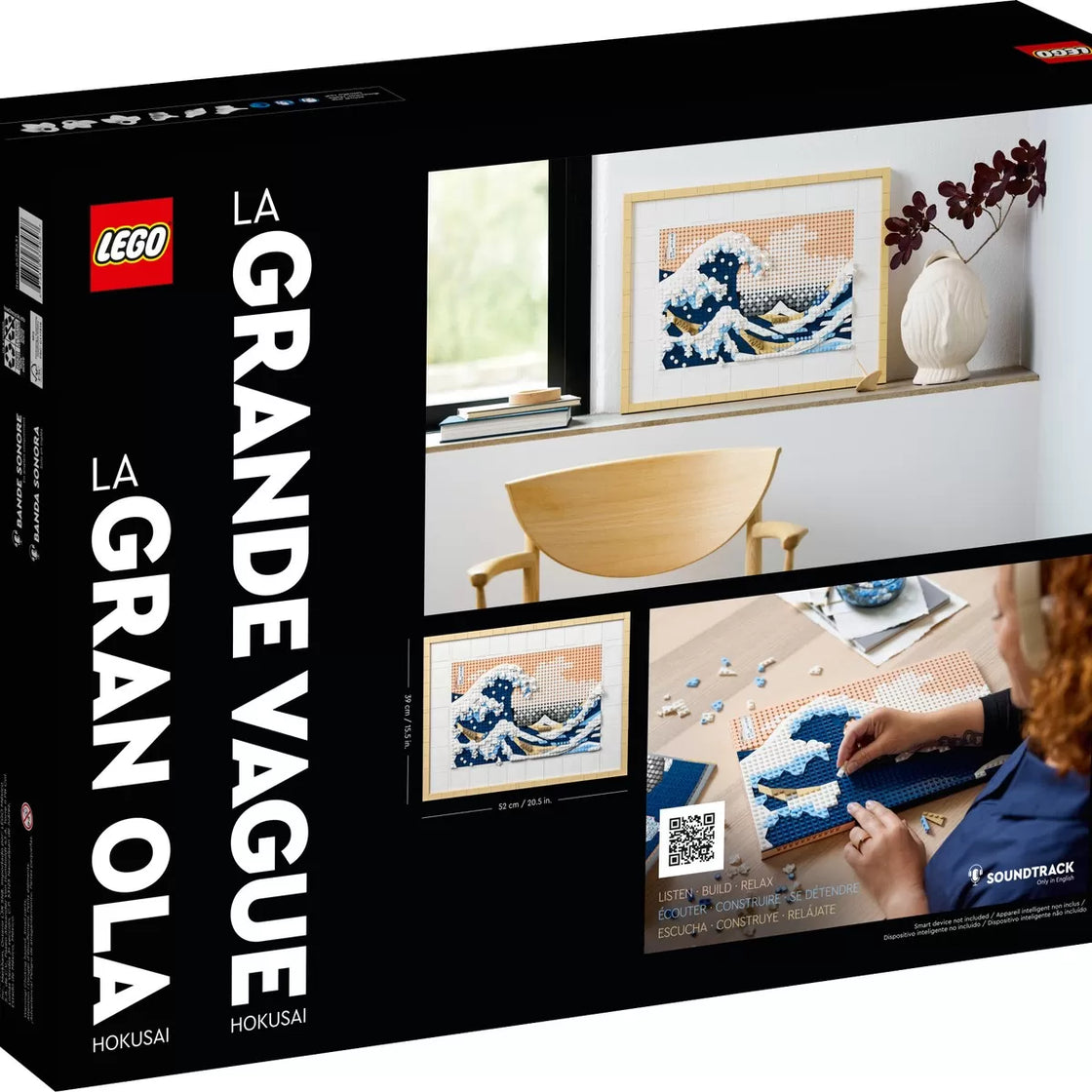 Lego art hokusai marele val 31208