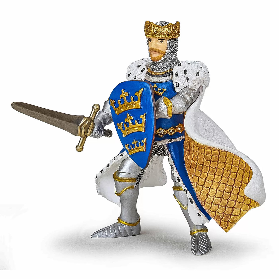 Papo figurina regele arthur bleu