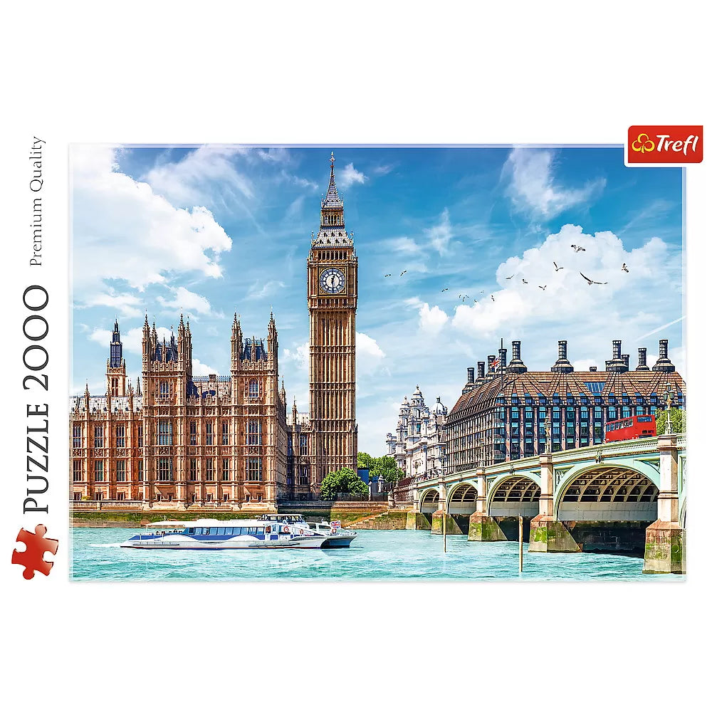 Puzzle trefl 2000 londra big ben