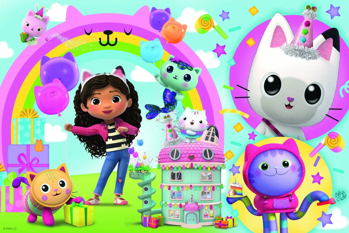 Puzzle trefl 24 maxi gabbys dollhouse casa lui gabby