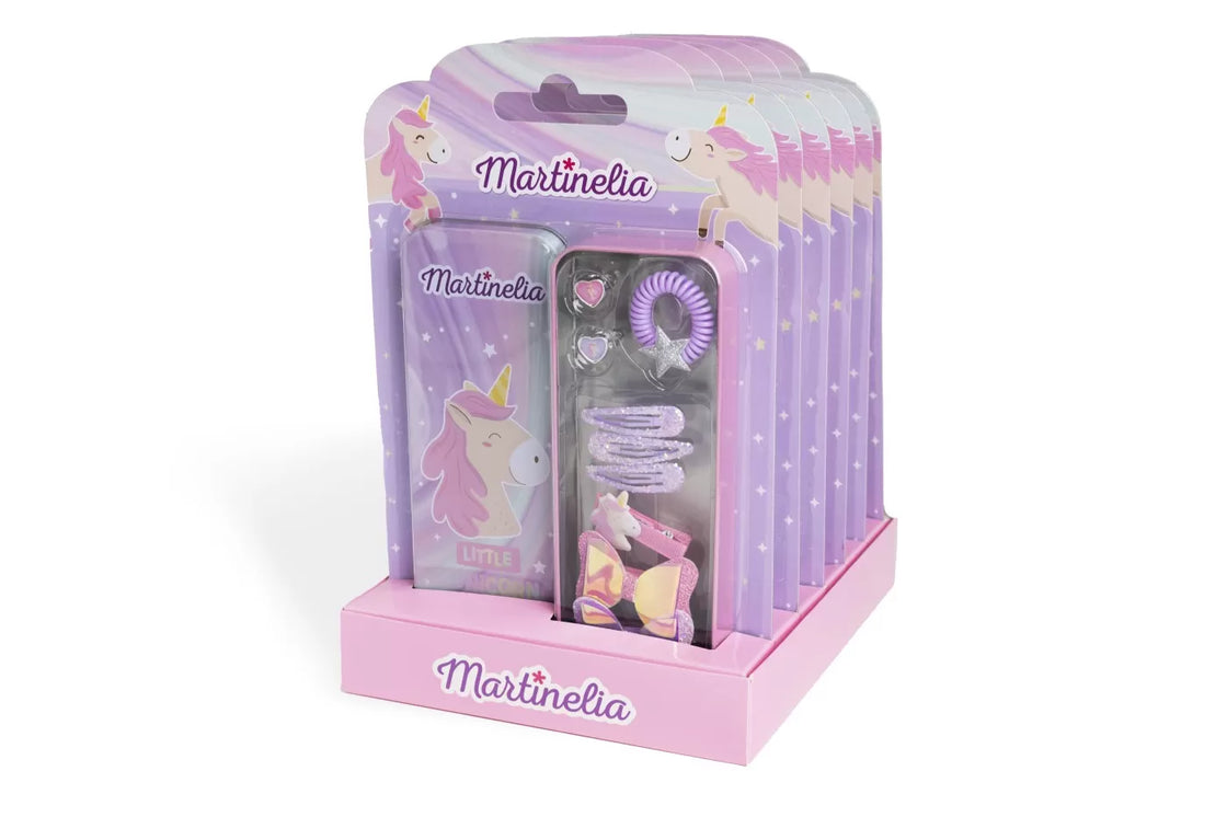 Martinelia little unicorn penar cu accesorii pentru par