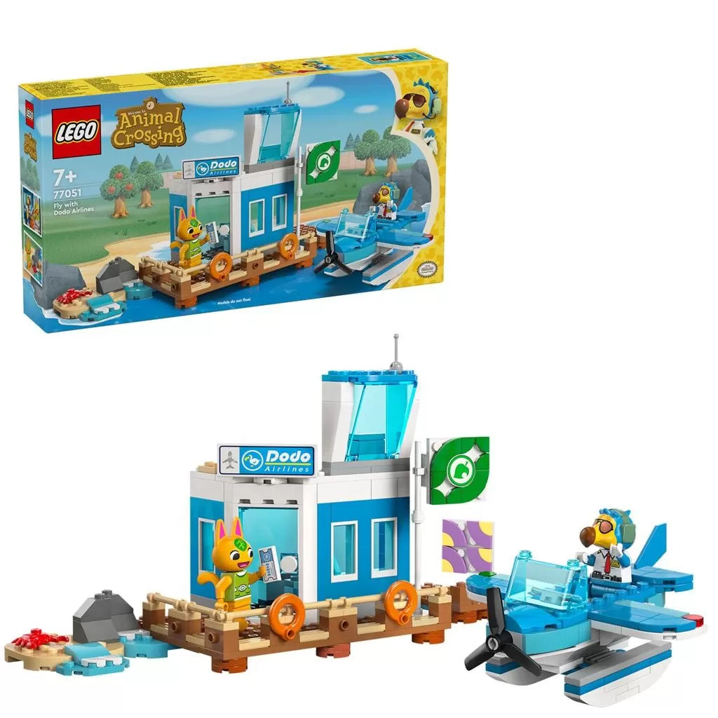Lego animal crossing zboara cu dodo airlines 77051