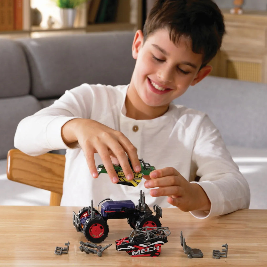 Exost build 2 drive deluxe masinuta rc construibila
