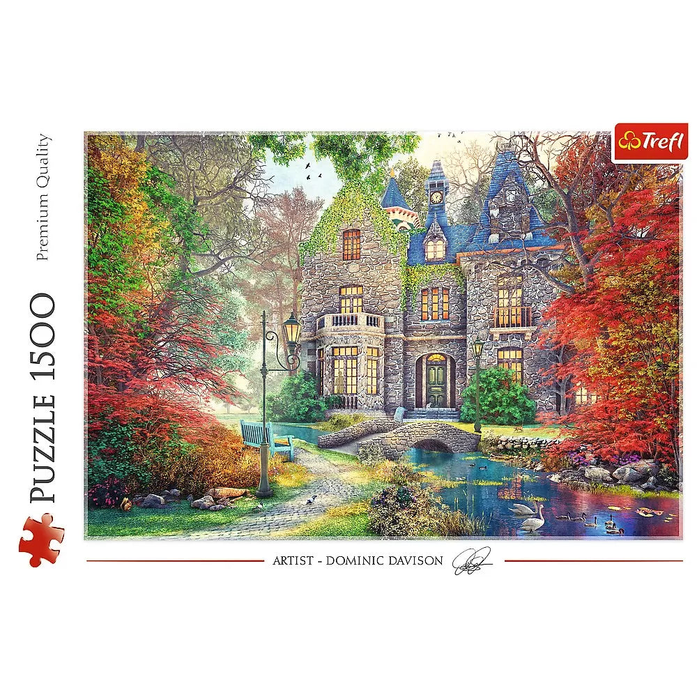 Puzzle trefl 1500 conac de toamna