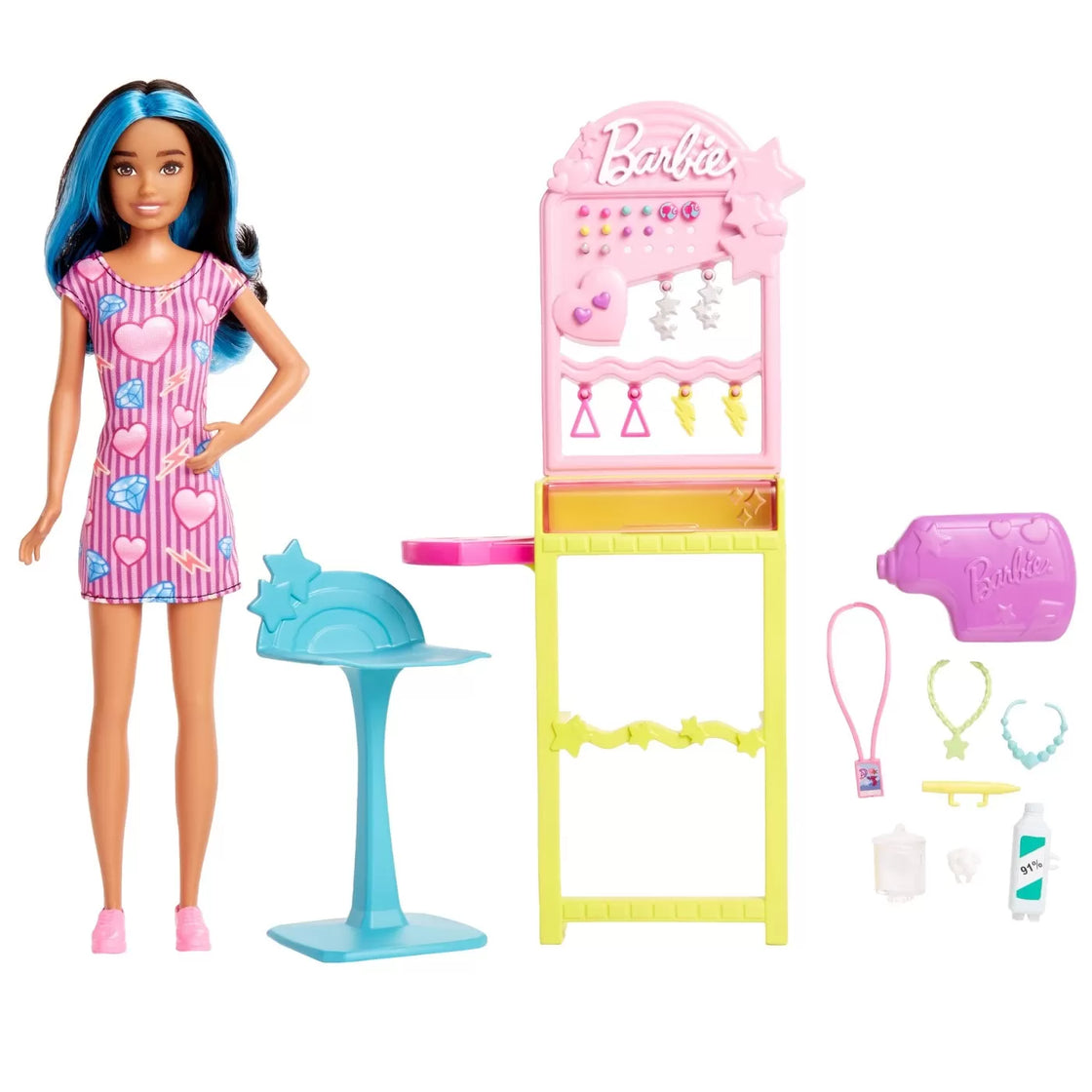 Barbie papusa barbie skipper first jobs ear piercer