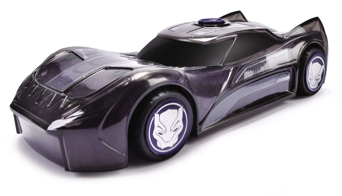 Jada marvel masinuta light black panther cu sunete si lumini scara 1:32