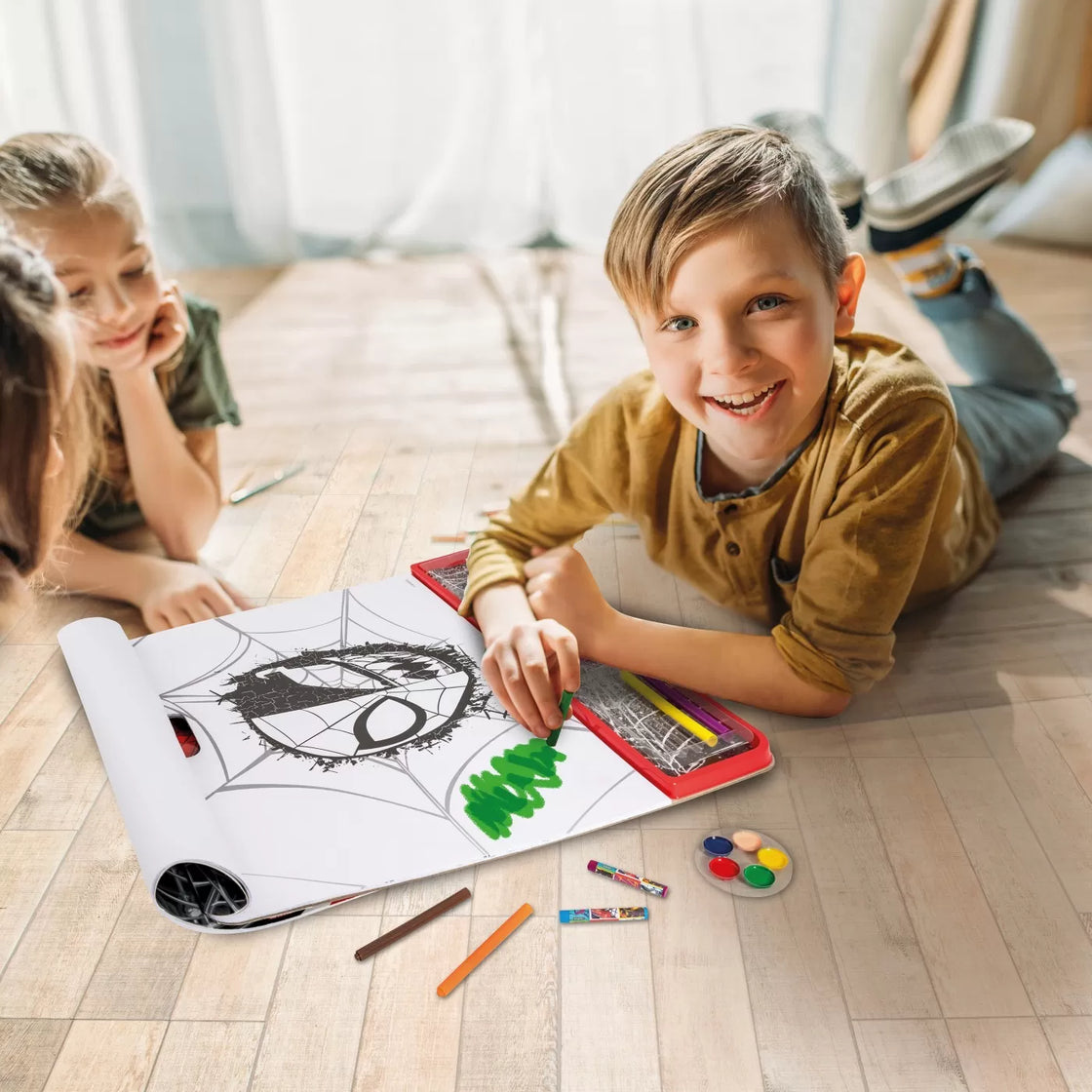 Spider man set pentru desen giga block 5 in 1