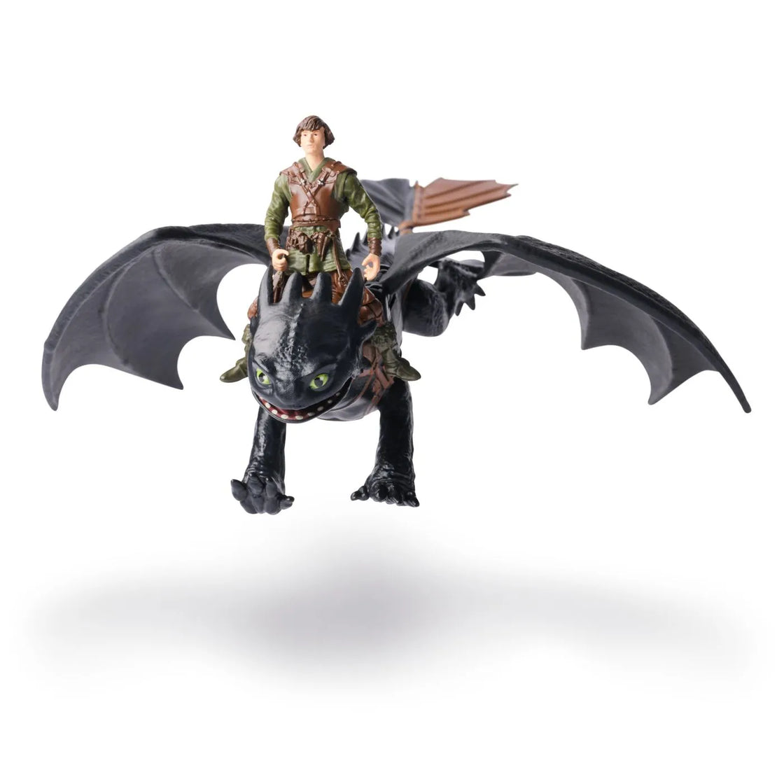 Cum sa iti dresezi dragonul set dragon toothless si figurina viking hiccup
