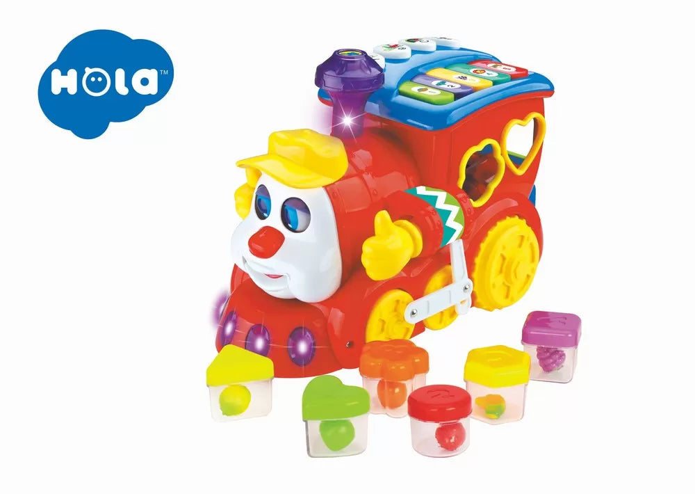 Trenulet educativ cu forme sunete si lumini