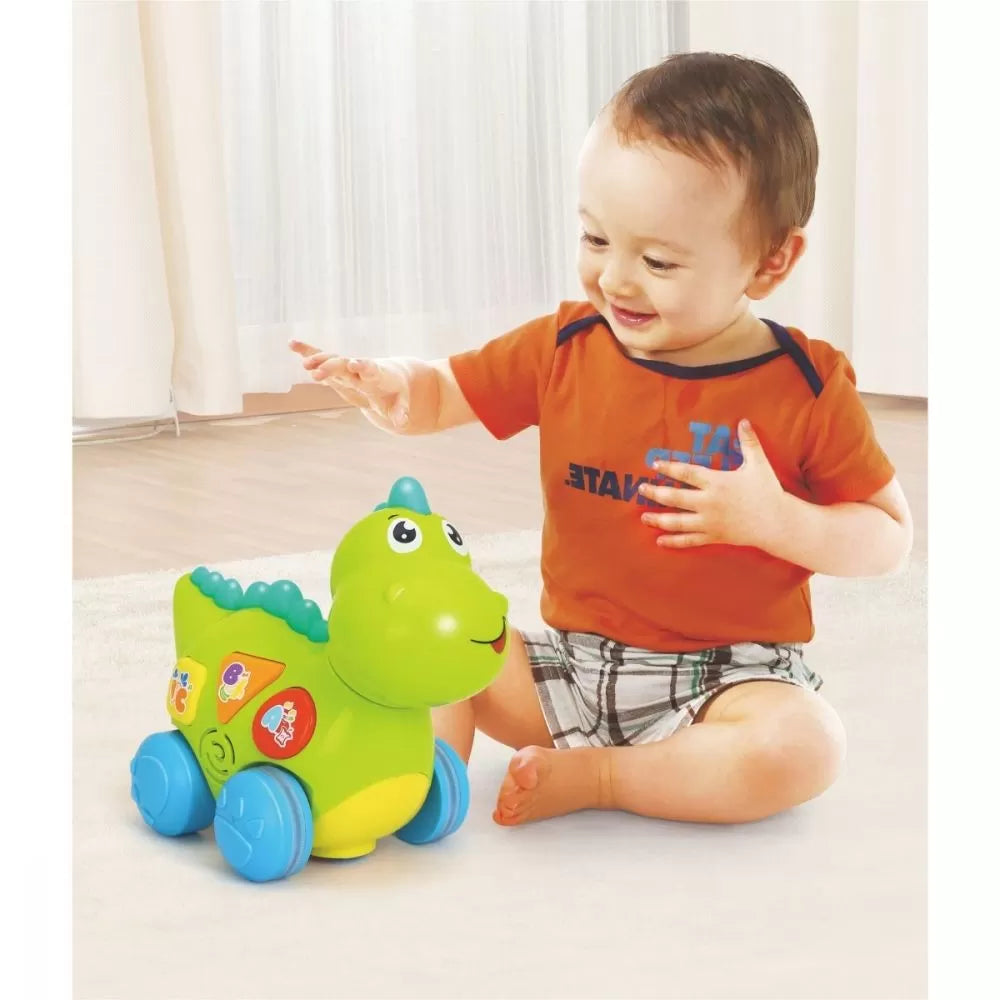 Baby dinozaurul interactiv cu miscari melodii si lumini