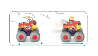 Masinuta bebe monster truck taurasul cel furios