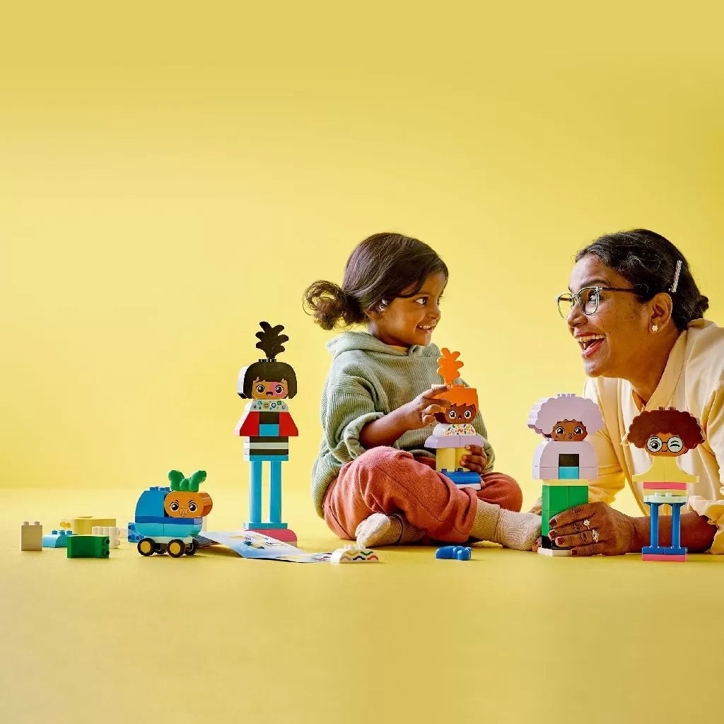 Lego duplo oameni construibili cu emotii mari 10423