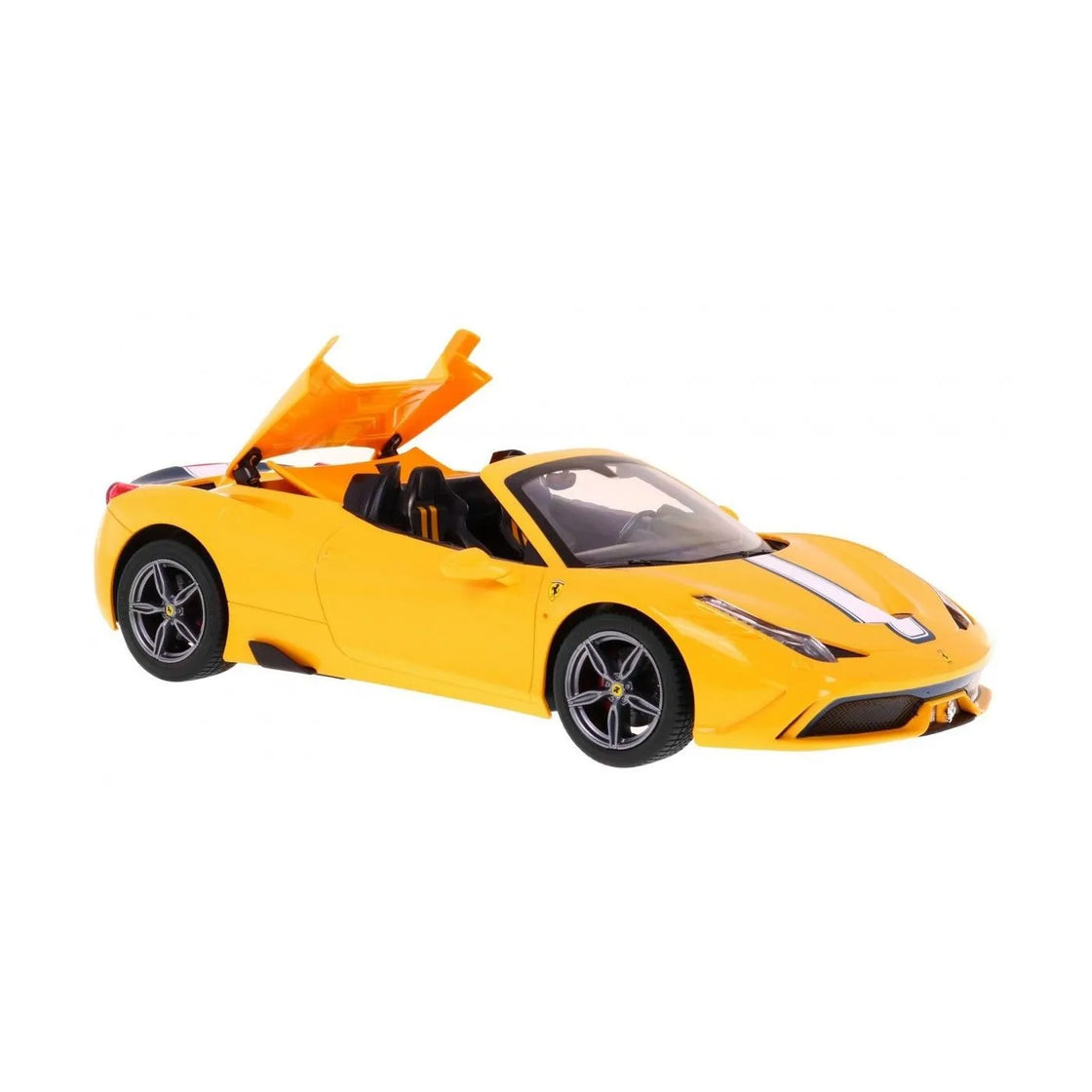 Masina cu telecomanda ferrari 458 speciale a galben scara 1 la 14
