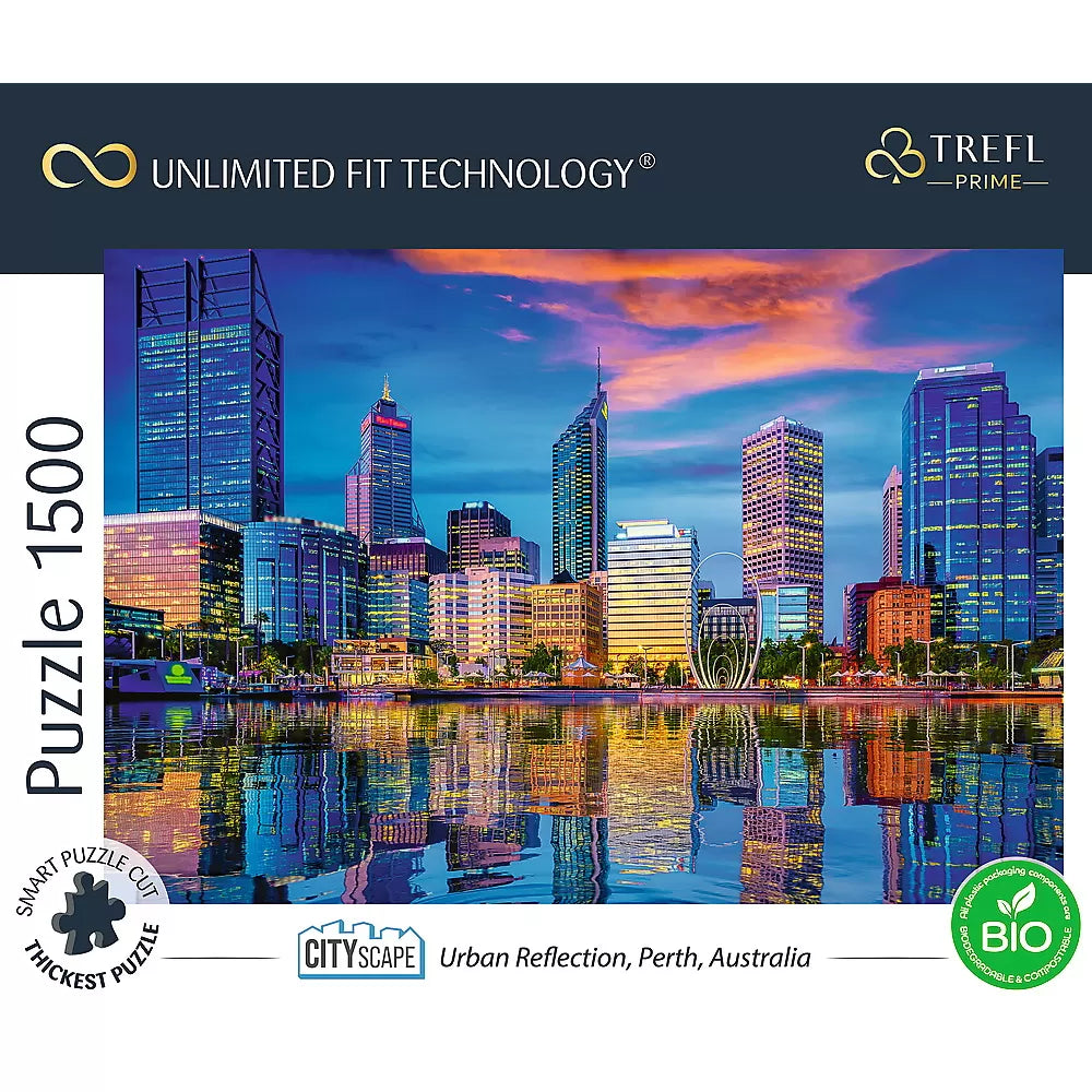 Puzzle trefl uft 1500 reflexia orasului