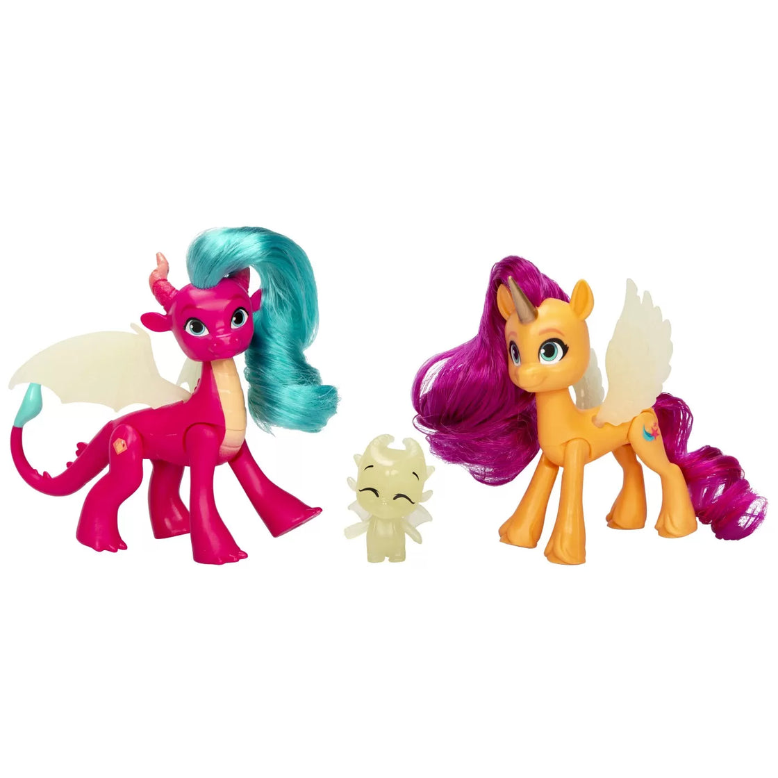 My little pony set 2 figurine dezvaluirea dragonului
