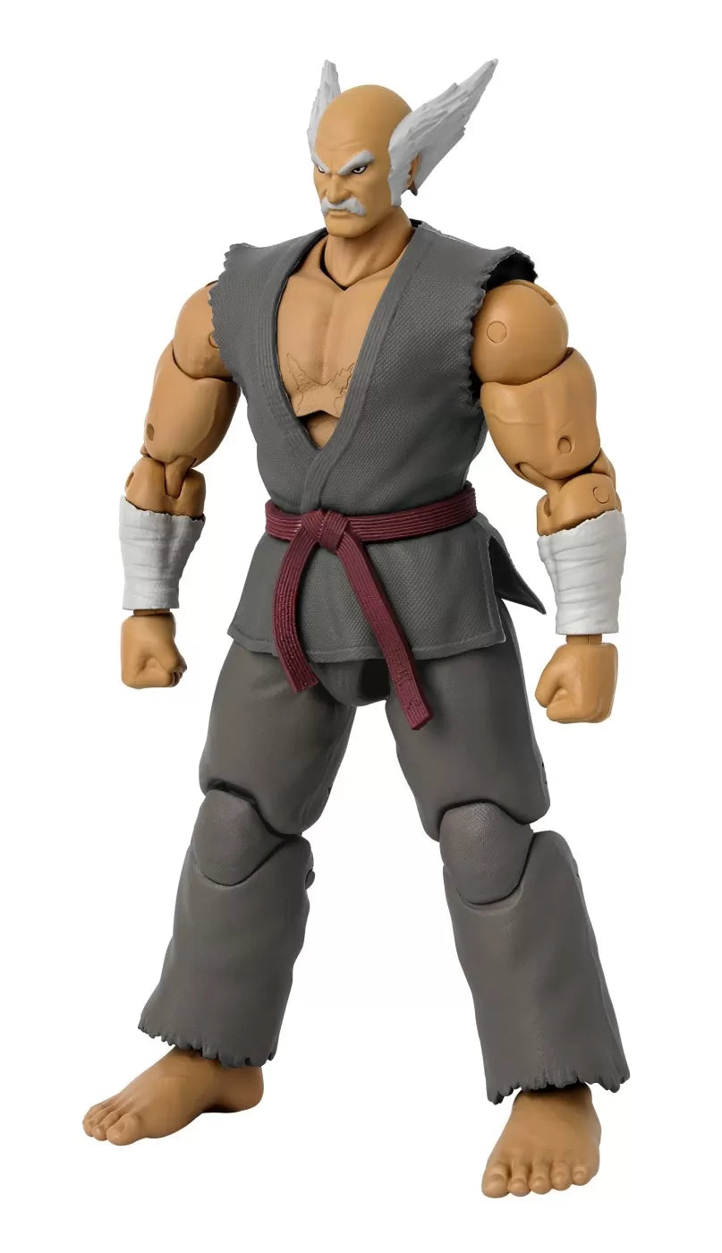 Bandai figurina tekken keihachi mishima 17cm