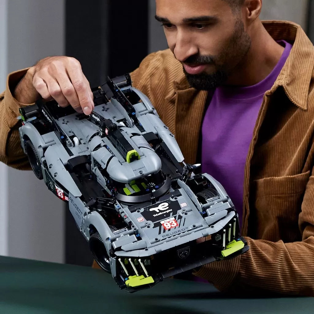 Lego technic peugeot 9x8 24h hybrid hypercar 42156