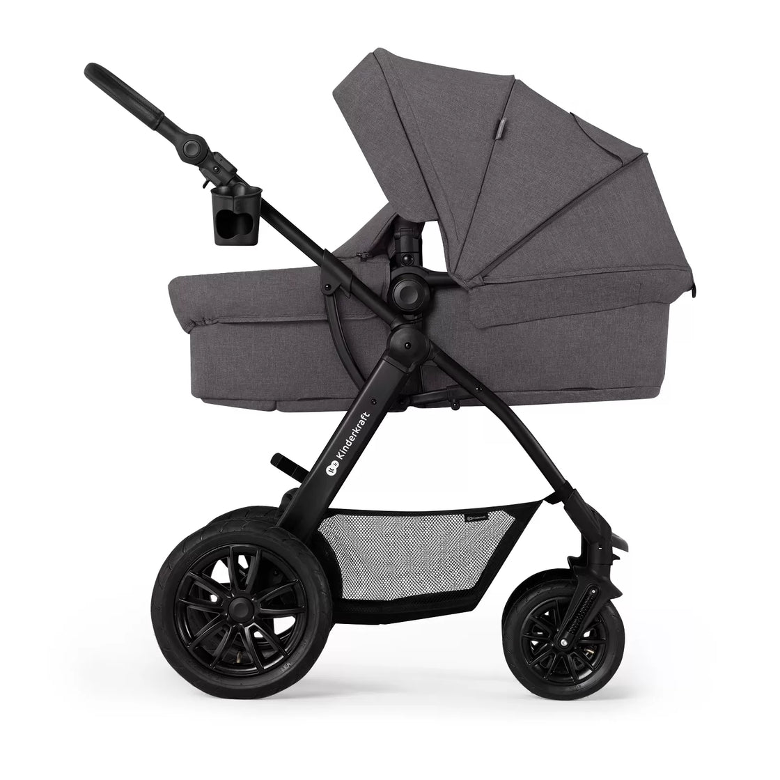 Carucior multifunctional kinderkraft xmoov, 3 in 1, dark grey