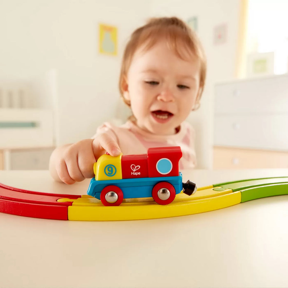 Hape locomotiva curajoasa